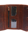 American Darling Wallet Genuine Leather Women Bag Western Handbag Purse