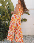 Navy Wide Leg Sleeveless Jumpsuit