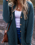 Gianna Knit Front Baggy Cardigan