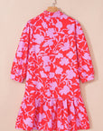 Milan Ruffle Hem Mini Dress