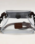 American Darling ADBGZ303 Clear Bag Hair On Genuine Leather Women Bag Western Handbag Purse