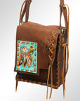 American Darling Cross Body Genuine Leather women bag western handbag purse