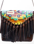 American Darling CROSS BODY I Genuine Leather women bag western handbag purse