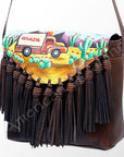 American Darling CROSS BODY I Genuine Leather women bag western handbag purse