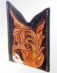American Darling ADCCF103 Card-Holder Hand Tooled Genuine Leather Women Bag Western Handbag Purse
