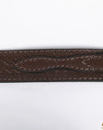 HILASON Western Genuine Leather Belt for Men Women Cowboy Cowgirl Handmade Unisex Full Grain Heavy Duty Engraved Buckle Belt
