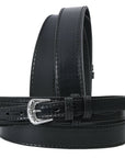 HILASON Western Genuine Leather Belt for Men Women Cowboy Cowgirl Handmade Unisex Full Grain Heavy Duty Engraved Buckle Belt