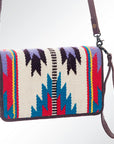 American Darling Organizer Hair On Genuine Leather Western Women Bag Handbag Purse | for Cute Travel