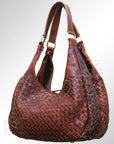 American Darling Hobo Hand Tooled Genuine Suede Leather Women Bag Western Handbag | Purse Tote