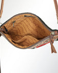 American Darling Saddle Blanket Genuine Leather Women Bag Western Handbag Purse