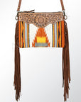 American Darling Cross Body Saddle Blanket Genuine Leather Women Bag Western Handbag Purse