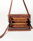 American Darling Organizer Hair On Genuine Leather Western Women Bag Handbag Purse | for Cute Travel