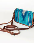 American Darling Organizer Hair On Genuine Leather Western Women Bag Handbag Purse | for Cute Travel