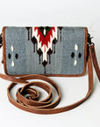 American Darling Organizer Saddle Blanket Genuine Leather Western Women Bag Handbag Purse | for Cute Travel