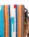 American Darling Organizer Saddle Blanket Genuine Leather Western Women Bag Handbag Purse | for Cute Travel