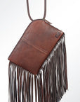 American Darling Wristlet Hair on Genuine Leather Western Women Bag | Handbag Purse Travel Clutch