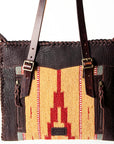 American Darling ADBGZ330 Tote Saddle Blanket Genuine Leather Women Bag Western Handbag Purse