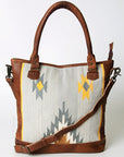 American Darling ADBGK111 Large Crossbody Saddle Blanket Genuine Leather Women Bag Western Handbag Purse