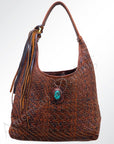 American Darling ADBGM153 Hobo Genuine Leather Women Bag Western Handbag Purse