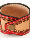 American Darling ADBRF147 Full Grain Genuine Leather Bracelet women 1.5in X 10in