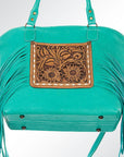 ADBG662 American Darling Hand Tooled Genuine Leather Women Bag Western Handbag Purse
