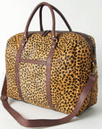 American Darling ADBGI160 Duffel Hair-On Genuine Leather Women Bag Western Handbag Purse