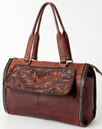 American Darling Tote Hand Tooled Genuine Leather Women Bag Western Handbag Purse