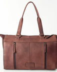 American Darling Tote Hand Tooled Genuine Leather Women Bag Western Handbag Purse