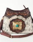 American Darling Tote Hand Tooled Genuine Leather Women Bag Western Handbag Purse