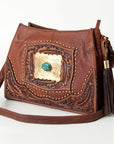 American Darling Tote Hand Tooled Genuine Leather Women Bag Western Handbag Purse