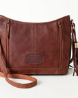American Darling Messenger Hand Tooled Genuine Leather Women Bag Western Handbag Purse