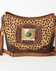 American Darling Messenger Hand Tooled Genuine Leather Women Bag Western Handbag Purse