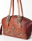 American Darling Tote Hand Tooled Genuine Leather Women Bag Western Handbag Purse
