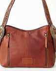 American Darling Tote Hand Tooled Genuine Leather Women Bag Western Handbag Purse