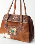 American Darling Tote Hand Tooled Genuine Leather Women Bag Western Handbag Purse