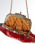 American Darling Hair On Genuine Leather Women Bag Western Handbag Purse