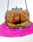 American Darling Hair On Genuine Leather Women Bag Western Handbag Purse