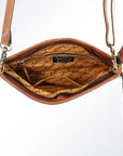 American Darling ADBGA156 Cross Body I Hand Tooled Genuine Leather Women Bag Western Handbag Purse