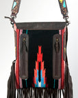 American Darling Messenger Saddle Blanket Genuine Leather Women Bag Western Handbag Purse