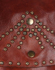 Spaghetti Western Swc150Cg Large Crossbody Vintage Handmade Drum Dyed Genuine European Cowhide Leather Women Bag Western Handbag Purse