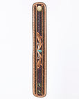 American Darling Bracelet Hand Tooled Carved Genuine Leather Women | Handmade Western Rustic