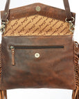 American Darling ADBGA176 Clutch Hand Tooled Genuine Leather Women Bag Western Handbag Purse