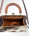American Darling ADBG668 Hobo Hair-On Genuine Leather Women Bag Western Handbag Purse