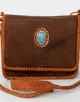 American Darling ADBGD142 Crossbody Genuine Leather Women Bag Western Handbag Purse