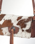 ADBG681B American Darling Hair On Genuine Leather Women Bag Western Handbag Purse