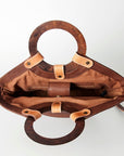 American Darling Genuine Leather Women Bag Western Handbag Purse