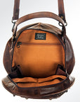 American Darling ADBG691 Canteen Hair-On Genuine Leather Women Bag Western Handbag Purse