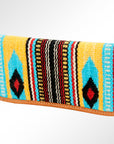 American Darling Clutch Hand Tooled Genuine Leather Women Bag Western Handbag Purse