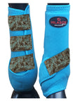 HILASON L M S Horse Front Leg Sport Boots| Printed Sport Boots| Horse Boots