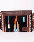 American Darling Signature Crossbody Hand Tooled Saddle Blanket Genuine Leather Women Bag Western Handbag Purse